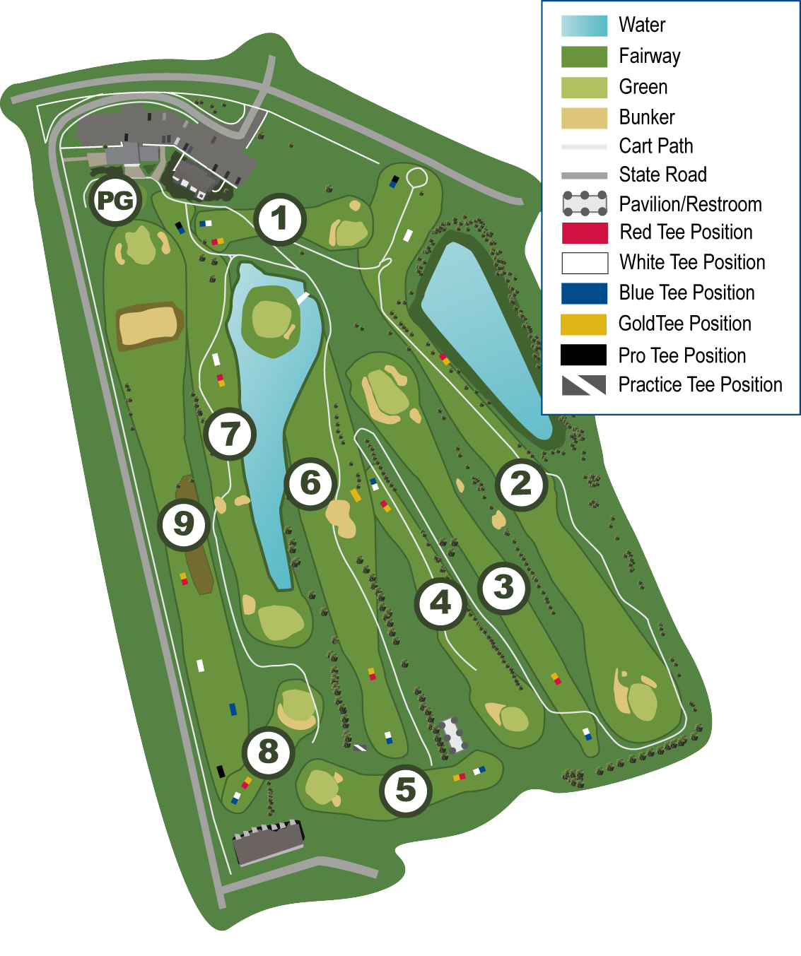 Printable Golf Course Maps