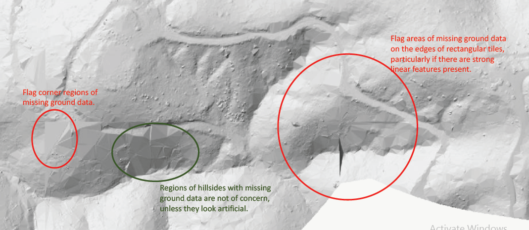 Orthophoto QC of Generated